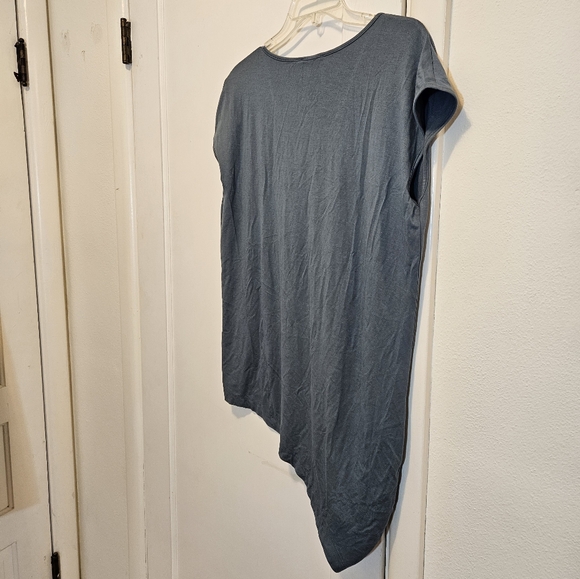 NWT Universal Standard Genevette goblin-blue v-neck top - Picture 6 of 11